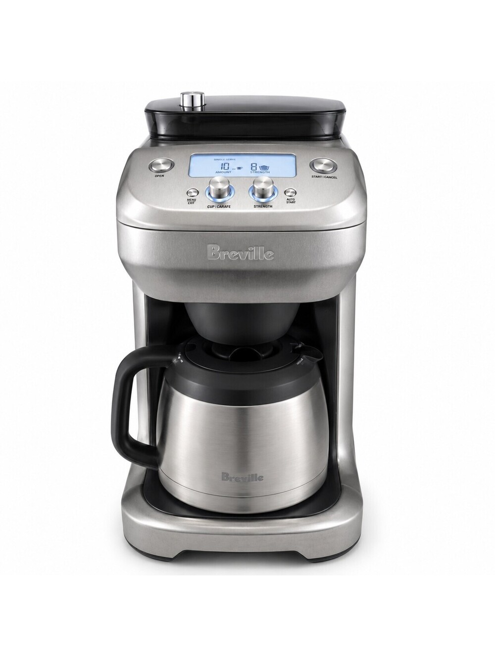 Breville BDC650 Grind Control 12-Cup Coffee Maker Grinder Thermal Carafe